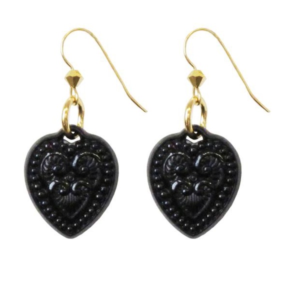 COPY - Tarina Tarantino Black Lamour Earrings - Picture 1 of 1